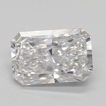 Lab Created 0.77 Carat E-VS1 Radiant Cut Diamond