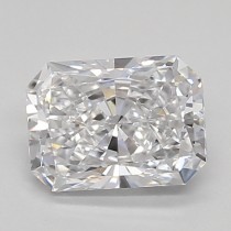 Lab Created 0.84 Carat D-VS1 Radiant Cut Diamond