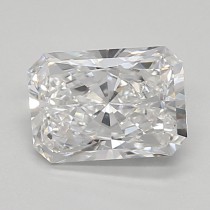 Lab Created 0.92 Carat D-VS1 Radiant Cut Diamond