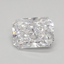 Lab Created 0.61 Carat D-VS1 Radiant Cut Diamond
