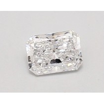 Lab Created 0.66 Carat D-VS2 Radiant Cut Diamond