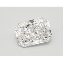 Lab Created 0.75 Carat D-VVS1 Radiant Cut Diamond