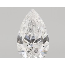 Lab Created 1.84 Carat D-VS1 Pear Shaped Diamond