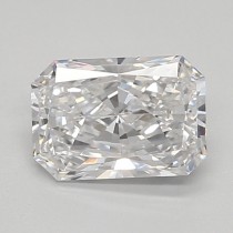 Lab Created 0.85 Carat D-VS1 Radiant Cut Diamond