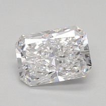 Lab Created 0.55 Carat D-VS1 Radiant Cut Diamond