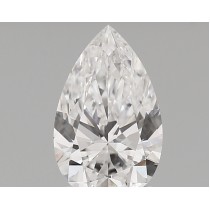 Lab Created 1.34 Carat D-VVS2 Pear Shaped Diamond Certified By IGI