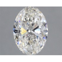 0.71 Carat I-SI2 Oval Natural Diamond