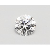 Lab Created 0.37 Carat D-VVS1 Round Diamond