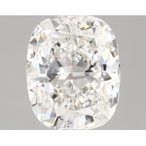 Lab Created 1.38 Carat F-VVS2 Cushion Cut Diamond