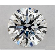 1.41 Carat D-SI2 Round Natural Diamond