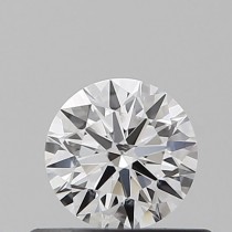 0.38 Carat D-I1 Round Natural Diamond