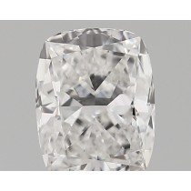 Lab Created 1.28 Carat E-VS1 Cushion Cut Diamond