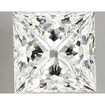 Lab Created 2.80 Carat D-VS1 Princess Cut Diamond