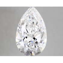 Lab Created 2.34 Carat D-VS1 Pear Shaped Diamond Lab Created 2.34 Carat D-VS1 Pear Shaped Diamond