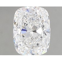 Lab Created 1.07 Carat D-VS1 Cushion Cut Diamond Lab Created 1.07 Carat D-VS1 Cushion Cut Diamond