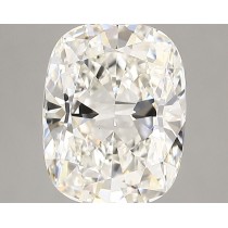 Lab Created 1.51 Carat F-VS1 Cushion Cut Diamond