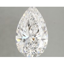 Lab Created 1.63 Carat D-VS1 Pear Shaped Diamond