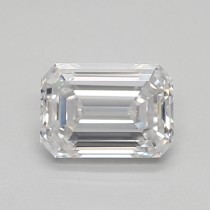 Lab Created 0.64 Carat D-VS1 Emerald Cut Diamond