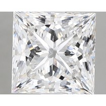 Lab Created 2.81 Carat E-VS1 Princess Cut Diamond