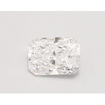 Lab Created 0.49 Carat D-VVS2 Radiant Cut Diamond