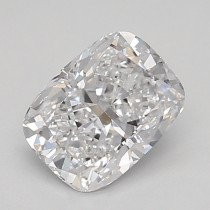 Lab Created 0.93 Carat D-VS1 Cushion Cut Diamond