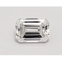 Lab Created 0.70 Carat E-VS1 Emerald Cut Diamond Lab Created 0.70 Carat E-VS1 Emerald Cut Diamond