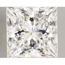 Lab Created 2.38 Carat F-VVS2 Princess Cut Diamond