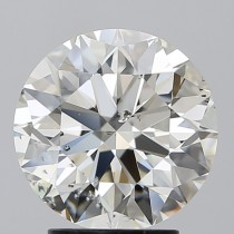 3.20 Carat J-SI2 Round Natural Diamond 3.20 Carat J-SI2 Round Natural Diamond