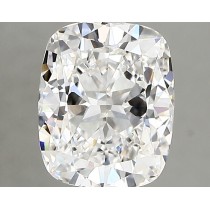 Lab Created 2.14 Carat E-VS1 Cushion Cut Diamond Lab Created 2.14 Carat E-VS1 Cushion Cut Diamond