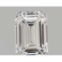 Lab Created 1.36 Carat E-VS1 Emerald Cut Diamond Lab Created 1.36 Carat E-VS1 Emerald Cut Diamond