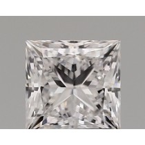 Lab Created 1.22 Carat D-VVS2 Princess Cut Diamond