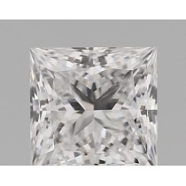 Lab Created 1.12 Carat D-VVS2 Princess Cut Diamond