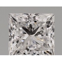 Lab Created 1.35 Carat D-VVS1 Princess Cut Diamond