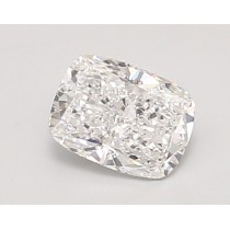 Lab Created 0.98 Carat D-VVS2 Cushion Cut Diamond