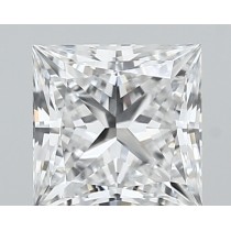 Lab Created 1.42 Carat D-VVS1 Princess Cut Diamond