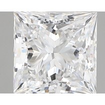 Lab Created 1.31 Carat D-VVS2 Princess Cut Diamond