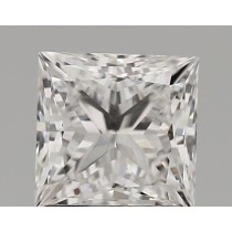 Lab Created 1.41 Carat D-VVS1 Princess Cut Diamond