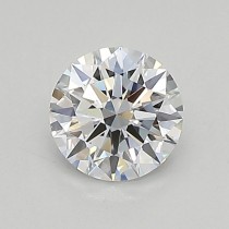 Lab Created 0.58 Carat D-VS1 Round Diamond