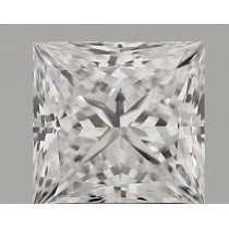 Lab Created 1.42 Carat E-VVS1 Princess Cut Diamond