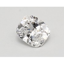 Lab Created 0.67 Carat D-VS1 Cushion Cut Diamond