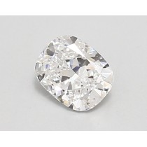 Lab Created 0.67 Carat D-VS1 Cushion Cut Diamond