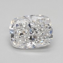Lab Created 0.77 Carat E-VS1 Cushion Cut Diamond