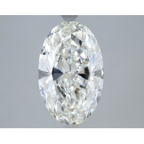 3.50 Carat H-SI1 Oval Natural Diamond