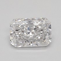 Lab Created 0.47 Carat D-VVS1 Radiant Cut Diamond