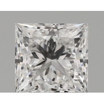 Lab Created 1.22 Carat D-VVS2 Princess Cut Diamond