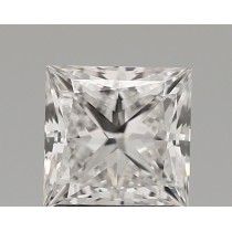 Lab Created 1.41 Carat E-VVS2 Princess Cut Diamond