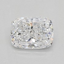 Lab Created 0.64 Carat D-VS1 Cushion Cut Diamond