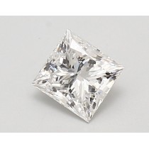 Lab Created 0.92 Carat D-VS1 Princess Cut Diamond