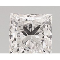 Lab Created 1.32 Carat D-VVS2 Princess Cut Diamond