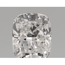 Lab Created 1.10 Carat D-VVS2 Cushion Cut Diamond